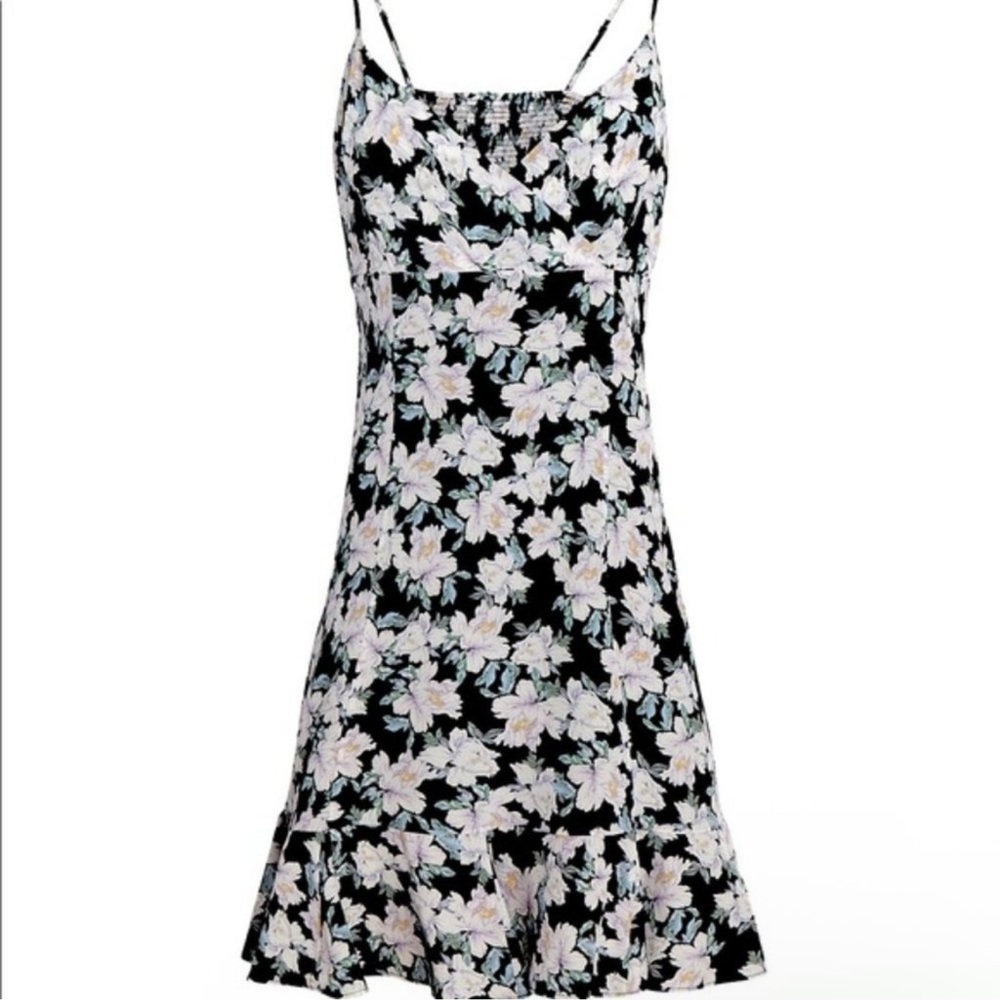 INTERMIX Silk Floral Mini Dress Size 12